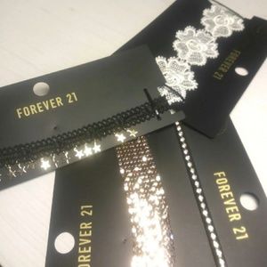 Necklace Chokers Forever21 Bundle